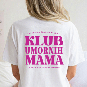 klub umornih mama majica